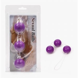Anal Balls. ABS Material. Purple. 3.8cm